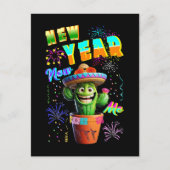 Neujahr Postkarte (Vorderseite)