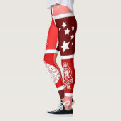 Neujahr rot leggings (Links)