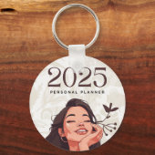 Neujahr Schlüsselanhänger (Rückseite)