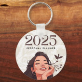 Neujahr Schlüsselanhänger (Vorderseite)