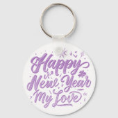 Neujahr Schlüsselanhänger (Rückseite)