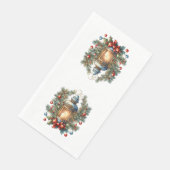 Neujahr Serviette (Ecke)