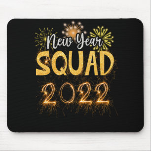 Neujahr Squad 2022 Familie Matching Pajamas Mousepad