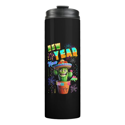 Neujahr Thermosbecher (Vorderseite)