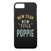 Neujahr Titel Poppie - Vater Großvater Geschenk Case-Mate iPhone Hülle (Rückseite)
