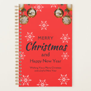 Neujahr und Weihnachtsplaner Planer
