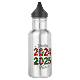 Neujahr Wasserflaschen Edelstahlflasche