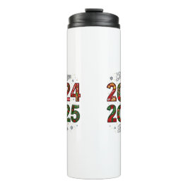 Neujahr Wasserflaschen Thermosbecher