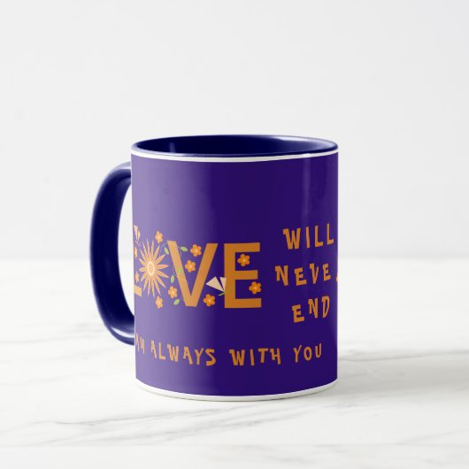 NEUJAHR, WEIHNACHTEN, GEBURTSTAG, VALENTINE, WEDD TASSE (Vorderseite Links)