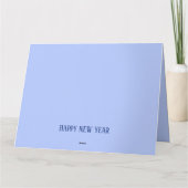 NEUJAHRE FÜR JEDEN KARTE (Rückseite)