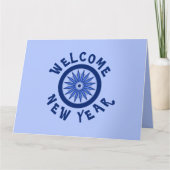 NEUJAHRE FÜR JEDEN KARTE (Vorderseite)