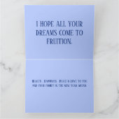 NEUJAHRE FÜR JEDEN KARTE (Innenseite)