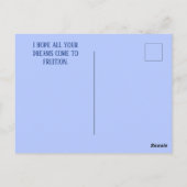 NEUJAHRE FÜR JEDEN POSTKARTE (Rückseite)