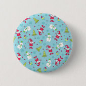 Neujahresmuster Button (Vorderseite)