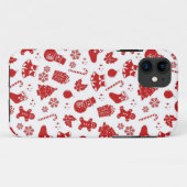 Neujahresmuster Case-Mate iPhone Hülle (Rückseite (Horizontal))
