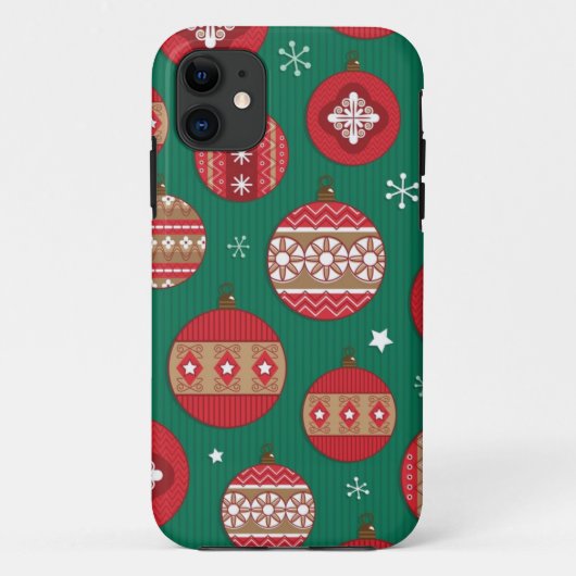 Neujahresmuster Case-Mate iPhone Hülle (Rückseite)