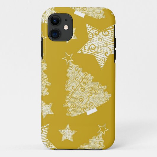 Neujahresmuster Case-Mate iPhone Hülle (Rückseite)