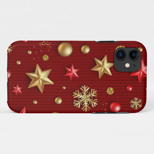 Neujahresmuster Case-Mate iPhone Hülle (Rückseite (Horizontal))