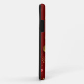 Neujahresmuster Case-Mate iPhone Hülle (Hinten/Rechts)