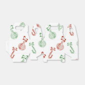 Neujahresmuster Geschenkschachtel (Ungefaltet)