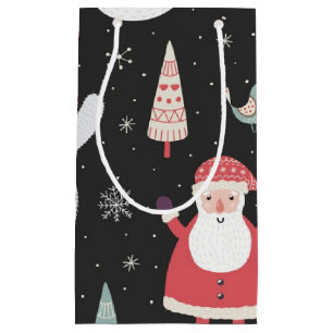 Neujahresmuster Kleine Geschenktüte