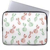 Neujahresmuster Laptopschutzhülle (Vorderseite)
