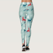 Neujahresmuster Leggings (Rückseite)