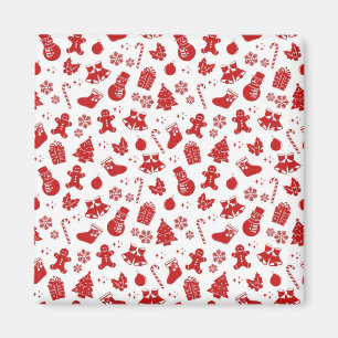 Neujahresmuster Magnet