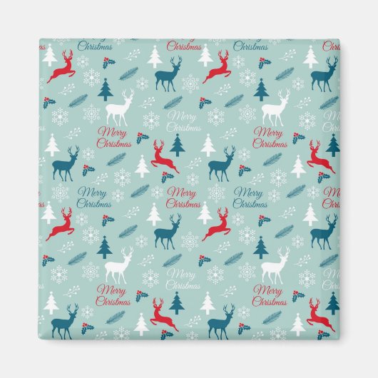 Neujahresmuster Magnet (Vorne)