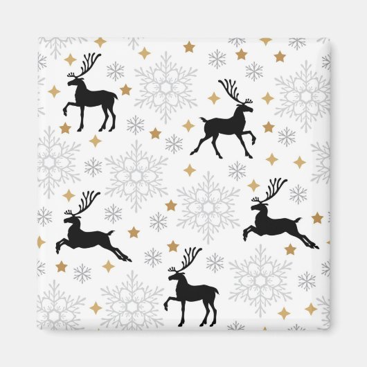 Neujahresmuster Magnet (Vorne)