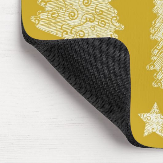 Neujahresmuster Mousepad (Ecke)