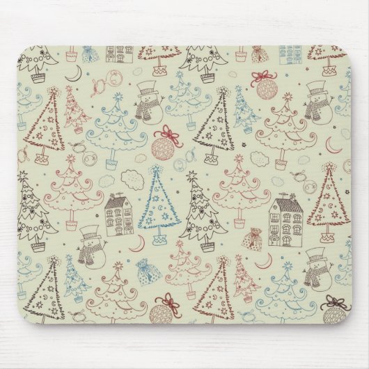 Neujahresmuster Mousepad (Vorne)