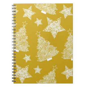 Neujahresmuster Notizblock