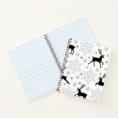 Neujahresmuster Notizblock (Innenseite)