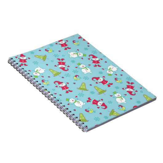 Neujahresmuster Notizblock (Rechte Seite)