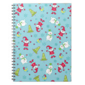 Neujahresmuster Notizblock (Vorderseite)