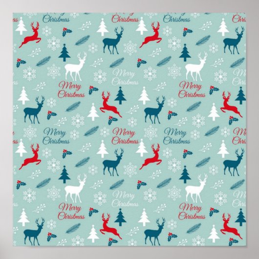 Neujahresmuster Poster (Vorne)