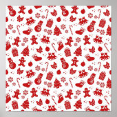 Neujahresmuster Poster (Vorne)