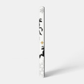 Neujahresmuster Samsung Galaxy Hülle (Linke Seite)