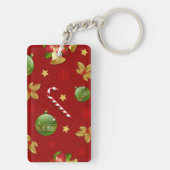 Neujahresmuster Schlüsselanhänger (Rückseite)