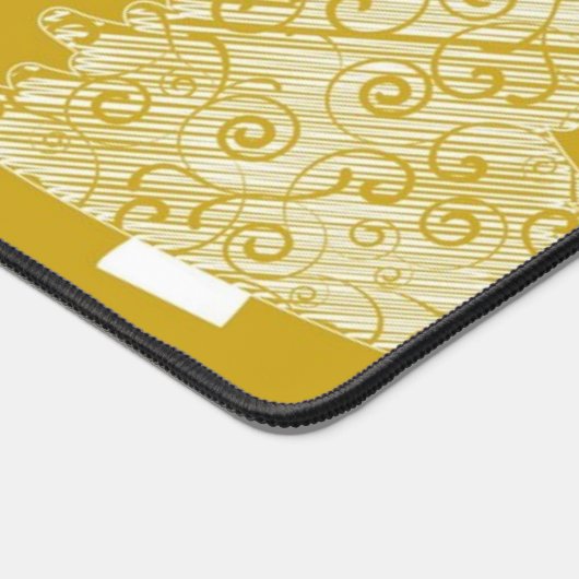 Neujahresmuster Schreibtischunterlage (Ecke)