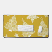 Neujahresmuster Schreibtischunterlage (Tastatur & Maus)