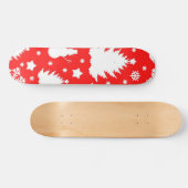 Neujahresmuster Skateboard (Horizontal)