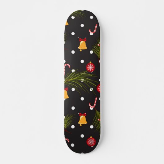Neujahresmuster Skateboard (Vorne)