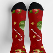 Neujahresmuster Socken (Oben)