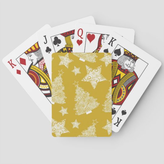 Neujahresmuster Spielkarten (Rückseite)