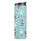 Neujahresmuster Thermosbecher (Nach links gedreht)