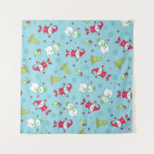 Neujahresmuster Wandteppich (Vorderseite (Horizontal))