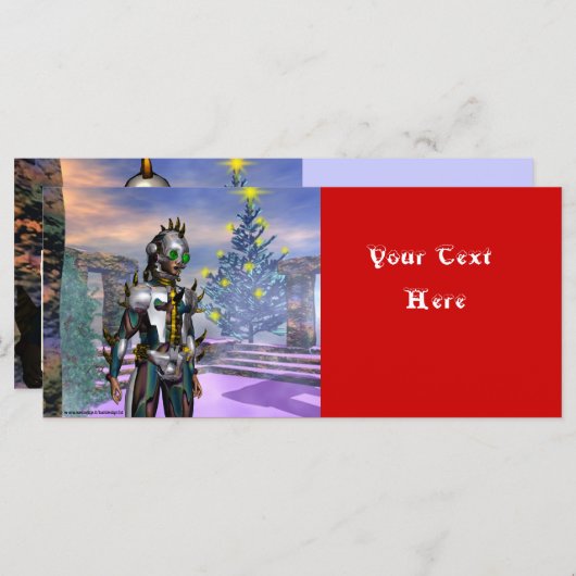 NEUJAHRESTAG EINES ZYBORGS (Vorne/Hinten)