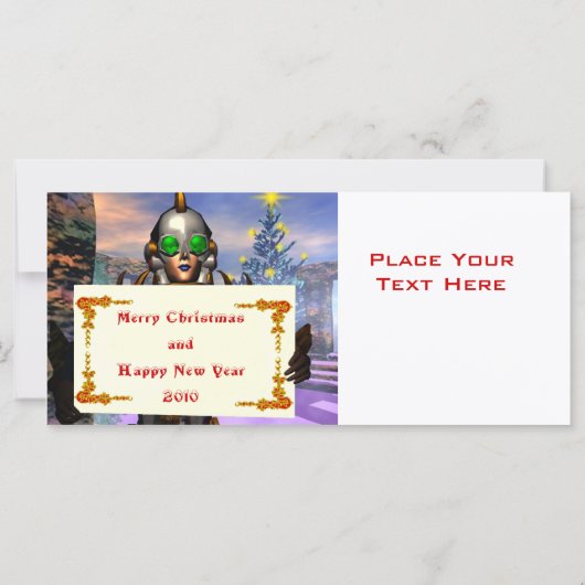 NEUJAHRESTAG EINES ZYBORGS (Rückseite)